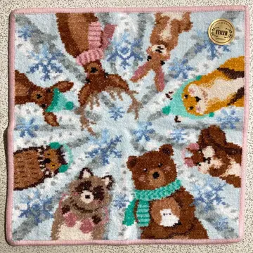 FEILER 페이러 타월 손수건 윈터 애니멀즈 약 30cm