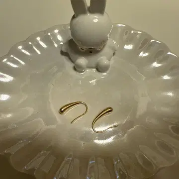 ear papillonner 이아파피요네 골드 링 귀걸이