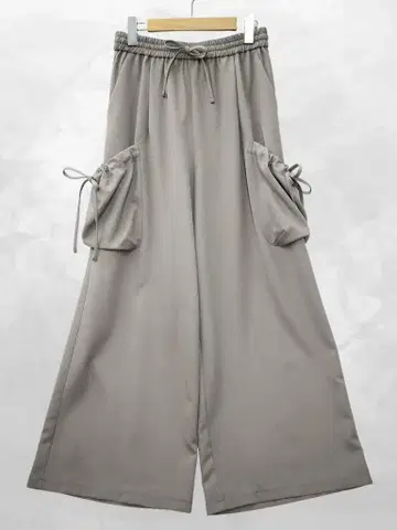 CYAN TOKYO 시안 셔링 포켓 배기 팬츠 F