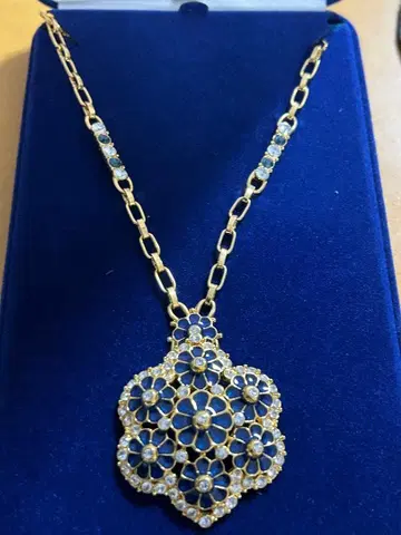 [케이스 포함] camrose & kross 목걸이 브로치 스톤