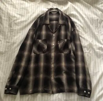 COOTIE PRODUCTIONS 옴브레 체크 셔츠