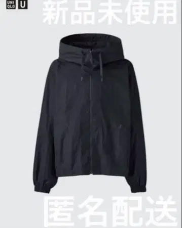 유니클로 U 후디드 블루종 블랙 남녀 공용 완판템