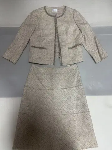 자유구 셋업 수트 트위드 베이지 시치고산 입학식 졸업식 38