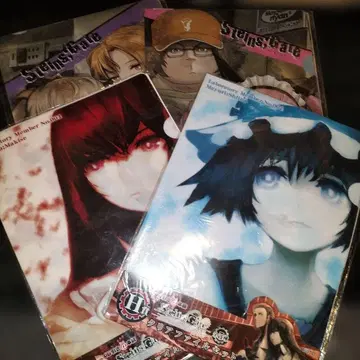 다이토 복권 슈타인즈 게이트 chapter2 I상 클리어 파일 세트 4점