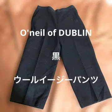 새상품급 미사용 o'neil of dublin 울 이지 팬츠 블랙