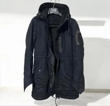 SHELLAC 플라넬 모즈 코트 44