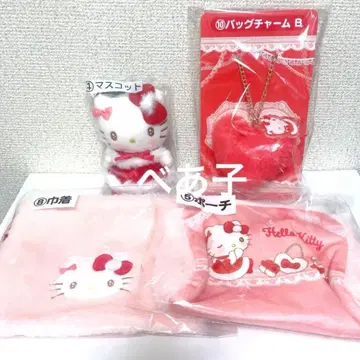 산리오 헬로키티 뽑기 마스코트 파우치 복조리 백참