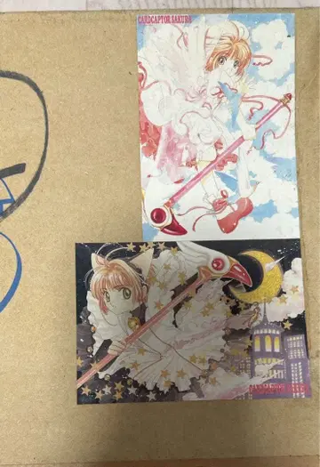 카드캡터 사쿠라 A2 포스터 전프레 CLAMP