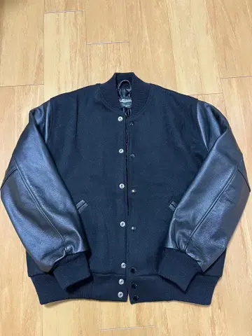 Settlemier's 바시티 자켓 38 블랙