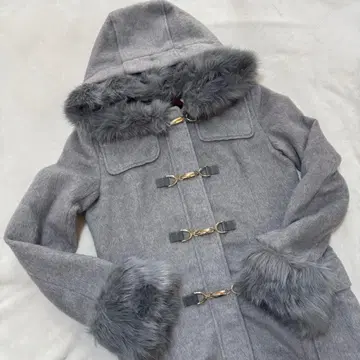 딜라이트 누아르 더플 코트