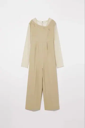 Eaphi SHEER LAYERED EMBROIDERY ALLINONE