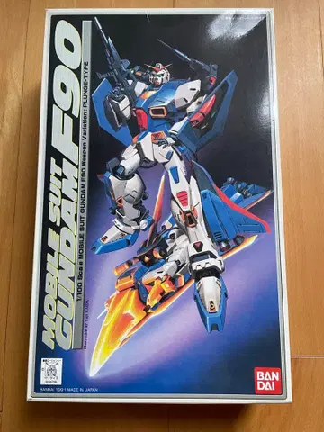 건담 F90 (대기권 돌입 사양) 조립 완료 / 정크제품입니다.