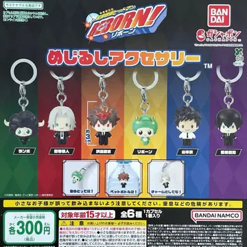 가정교사 히트맨 리본 메지루시 액세서리 전 6종 컴플리트