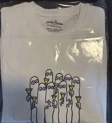 시착만 한 상품 오사카 간사이 만박 무민 니요로니요로 T셔츠 XS