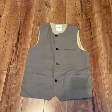 STILL BY HAND 그레이 베스트 사이즈 46