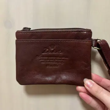 Dakota 브라운 가죽 코인 케이스