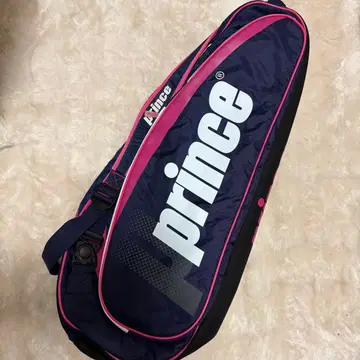 prince 테니스 라켓 백 네이비/핑크