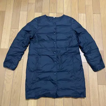 무인양품 노카라 다운 코트