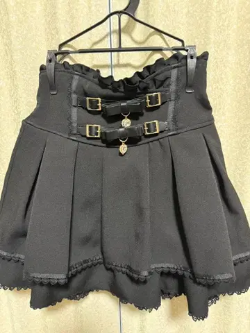 프릴 미니 스커트