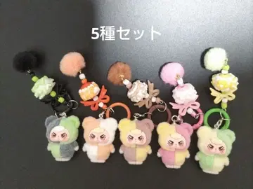귀여운 캐릭터 키링 5종 세트