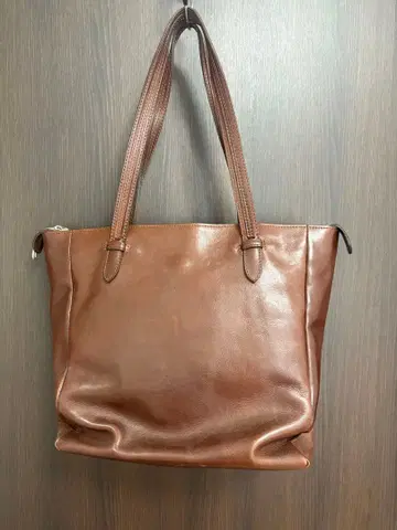 마더하우스 Mother house 브라운 가죽 토트백