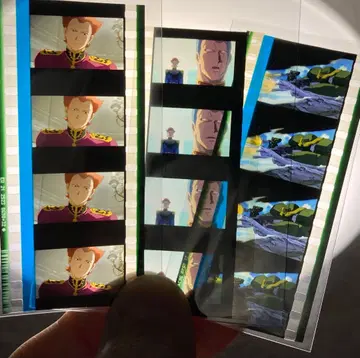 기동전사 건담 입장객 혜택 필름 조각 3개 섬광의 하사웨이