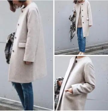 프레임워크 폰테토르토 노카라 코트 울 혼방