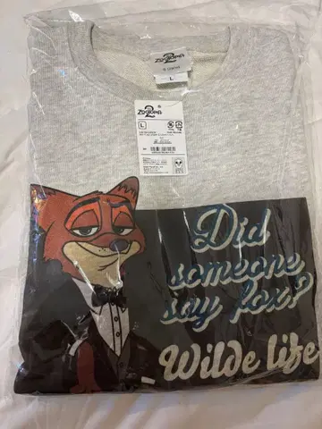 [ 미사용 새상품 ] 주토피아2 닉 트레이닝복