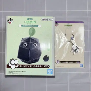피크민 제일복권 바위피크민 소품함 메탈 참