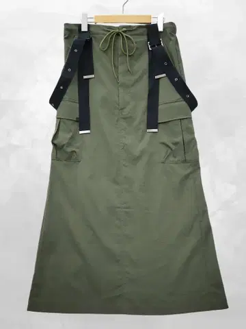 ayane 아얀 폴리에스테르 카고 오버롤 스커트 38(M)