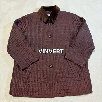 VINVERT 퀼팅 자켓 카라 부착 자켓 SANYO 삼양상회