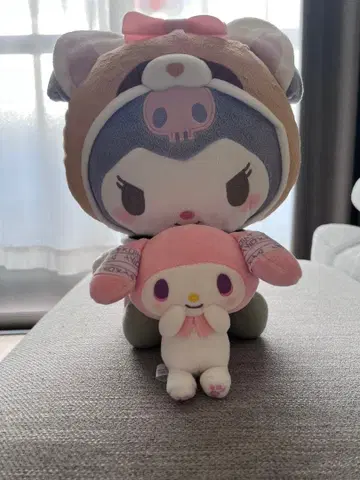 쿠로미&마이멜로디 봉제 인형