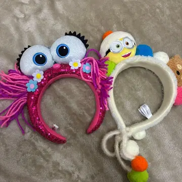 캐릭터 머리띠 2세트