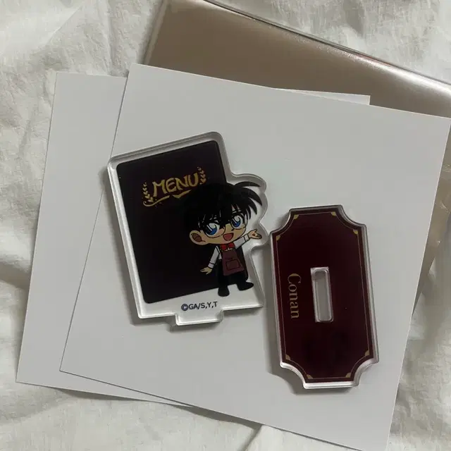 명탐정 코난 카페 랜덤 미니 아크릴 스탠드 코난