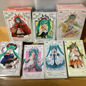 하츠네 미쿠 Wonderland 피규어 전 7종 세트