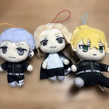 도리베 봉제 인형 마이키, 치후유, 미츠야 낱개 판매 가능