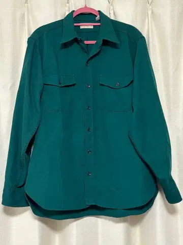 L.L.Bean 올러개시 플란넬 셔츠 다크 그린