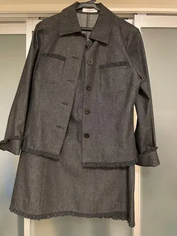 GALLERY VISCONTI 데님 자켓 스커트