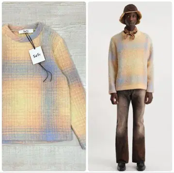 23aw 새상품 Sefr 울 크루넥 플로렌스 스웨터 니트