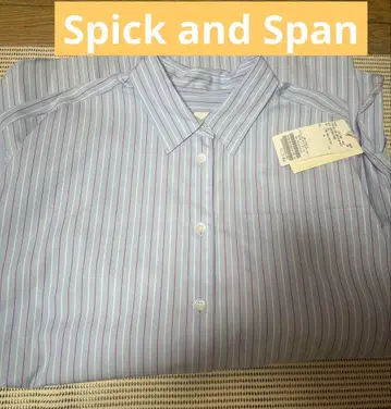 스픽 앤 스팬 a&m 멀티 스트라이프 셔츠 색스 베이스 36