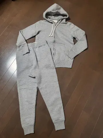 HYKE 맨투맨 상하의 세트 그레이 사이즈 1 슬림핏