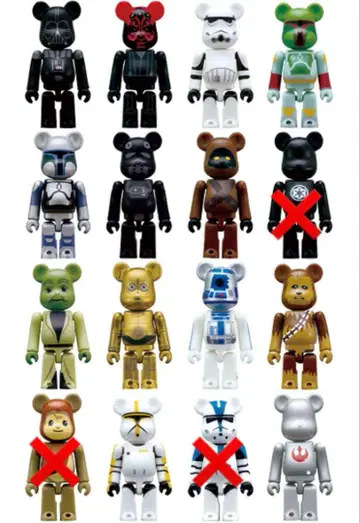 펩시 PEPSI NEX 스타 워즈 베어브릭 13종 세트