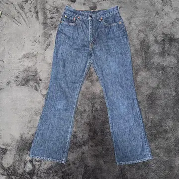 리바이스 517 플레어 데님 블루 구제 의류 y2k 아메카지 스트릿