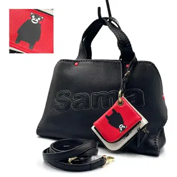 [ 미사용품 ] 사만다 타바사 쿠마몬 콜라보 2way 숄더 핸드백