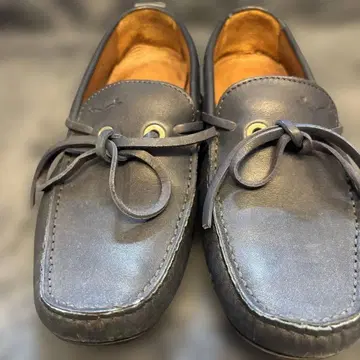 VOILE BLANCHE 네이비 드라이빙 슈즈 바일 블랑셰