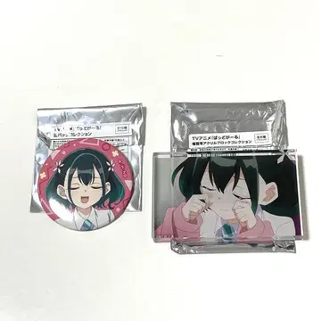 배드걸 루리하 루라 캔뱃지 아크릴 블록