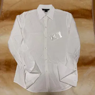 랄프 로렌 긴팔 셔츠 화이트 커프스 드레스 셔츠