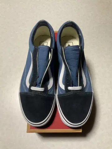 [ 미사용 새상품 ] VANS 반스 올드 스쿨 27.5cm 블루