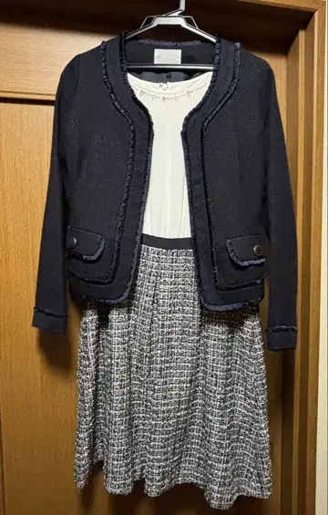 anySiS 포멀 세레모니 셋업 원피스 자켓