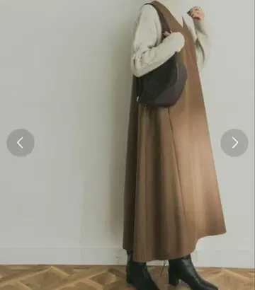 URBAN RESEARCH 텐트라인 점퍼 원피스